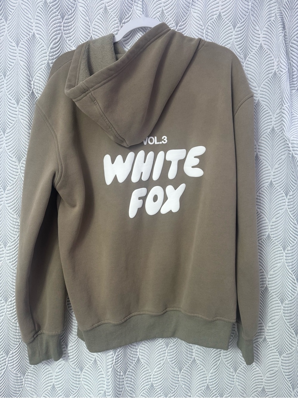 Brown whitefox hoodie size small/medium